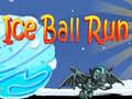 Jeu Ice Ball Run