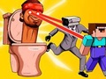 Jeu Skibidi Toilet and Nubik Survivors
