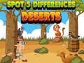 Jeu Spot 5 Differences Deserts