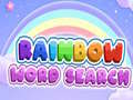 Jeu Rainbow Word Search