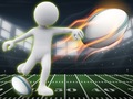 Jeu Stickman Rugby Run And Kick