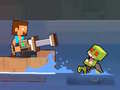 Jeu Pirate Block Craft Monster Shooter