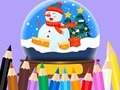 Jeu Coloring Book: Christmas Crystal Ball