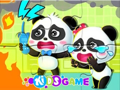 Jeu Jigsaw Puzzle: Baby Panda Firework