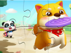 Jeu Jigsaw Puzzle: Little Panda Play With Pet