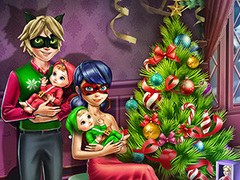 Jeu Dotted Girl Family Christmas