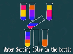 Jeu Water Sorting Color in the bottle