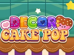 Jeu Decor: Cake Pop