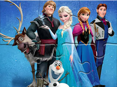 Jeu Jigsaw Puzzle: Frozen Photo