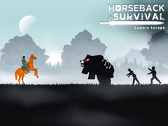 Jeu Horseback Survival Zombies Escape