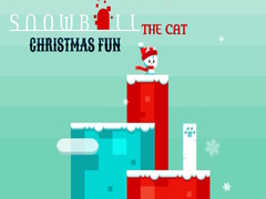 Jeu Snowball The Cat Christmas Fun