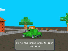 Jeu Blocky Tank 3D