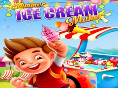 Jeu Summer Rose Cone Ice Cream