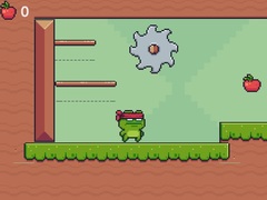 Jeu Green Ninja Collects Apples