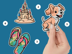 Jeu Sticker Book Puzzle Color By Number