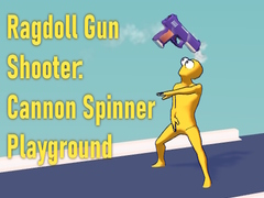 Jeu Ragdoll Gun Shooter: Cannon Spinner Playground