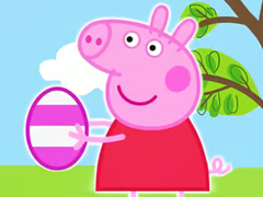 Jeu Jigsaw Puzzle: Peppa Pig Easter Eggs