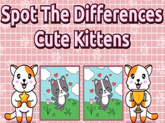 Jeu Spot the Differences Cute Kittens