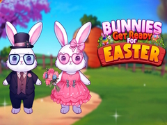 Jeu Bunnies Get Ready for Easter