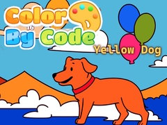 Jeu Color By Code: Yellow Dog