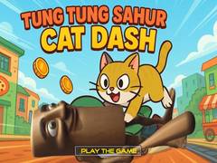 Jeu Tung Tung Sahur Cat Dash