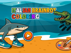 Jeu Italian Brainrot Coloring