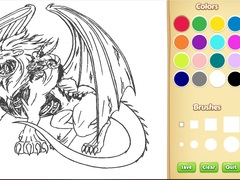 Jeu Dragon Chimera Coloring Book