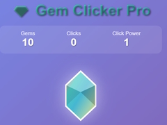 Jeu Gem clicker pro
