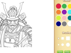 Jeu Samurai Coloring Book