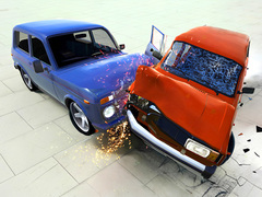 Jeu Beam Drive Car Crash Test Simulator
