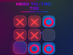 Jeu Neon Tic Tac Toe