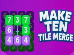 Jeu Make Ten Tile Merge