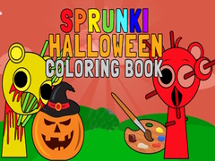 Jeu Sprunki Halloween Coloring Book
