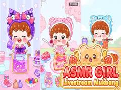 Jeu ASMR Girl: Livestream Mukbang
