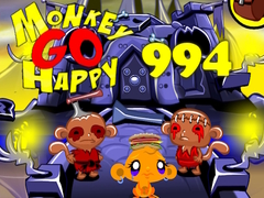 Jeu Monkey Go Happy Stage 994
