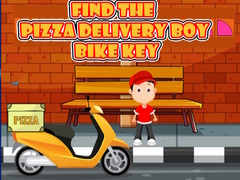 Jeu Find the Pizza Delivery Boy Bike Key