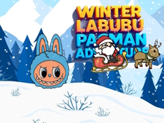 Jeu Winter Labubu Pacman Adventure