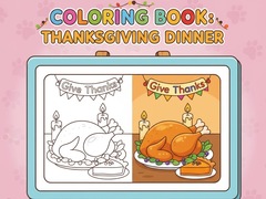 Jeu Coloring Book: Thanksgiving Dinner