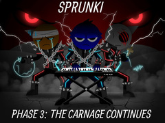 Jeu Sprunki Phase 3: The Carnage Continues