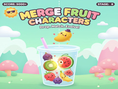Jeu Merge Fruit Characters
