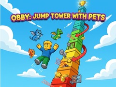Jeu Obby: Jump Tower with Pets