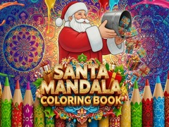 Jeu Santa Mandala Coloring Book