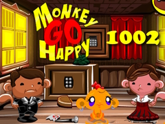 Jeu Monkey Go Happy Stage 1002