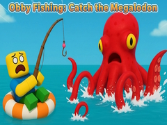 Jeu Obby Fishing: Catch the Megalodon
