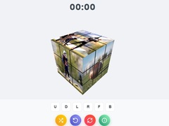 Jeu Football Cube Puzzle