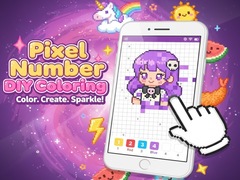Jeu Pixel Number  DIY Coloring