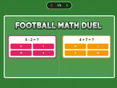 Jeu Football Math Duel