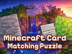 Jeu Minecraft Card Matching Puzzle