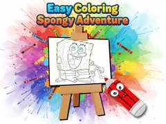 Jeu Easy Coloring Spongy Adventure