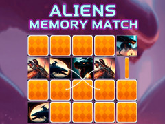 Jeu Aliens Memory Match